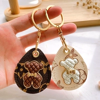 Водяной капельный цветок+кофейный цветок (легкий роскошный медведь)