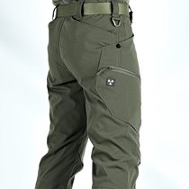 Junting tactical trousers loose training multi-pocket overalls straight-leg pants elastic casual outdoor sports striders