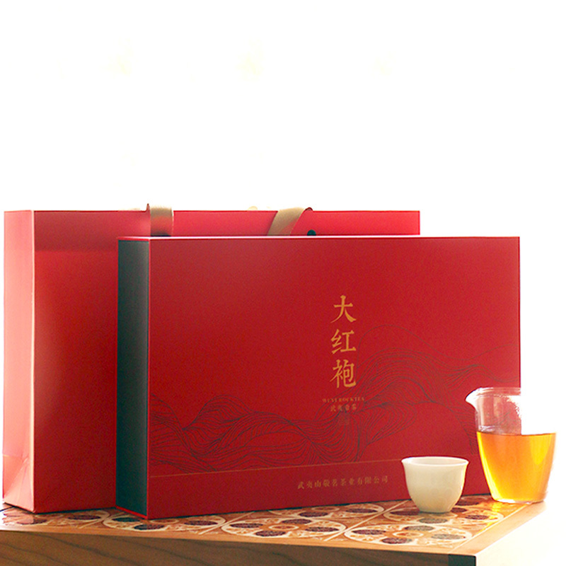 Dahongpao Tea Gift Box for Gifting, Wuyi Rock Tea, Black Tea, Narcissus Tea, Fujian Tea, Oolong Tea Dahongpao Tea Gift Box for Gifting, Wuyi Rock Tea, Black Tea, Narcissus Tea, Fujian Tea, Oolong Tea