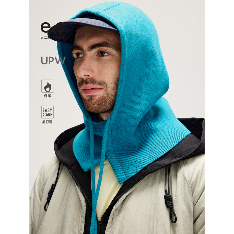 Common Scents「E.C」 Balaclava Machine Washable Upw Wool Blended Yarn Knitted Hat