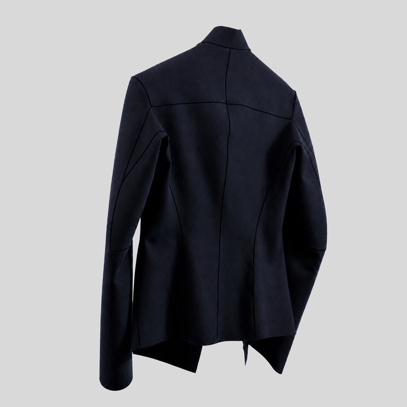 Rear Blunt 042Jk Stand-Up Collar Jacket Hd-042Jk Rear Blunt 042Jk Stand-Up Collar Jacket Hd-042Jk
