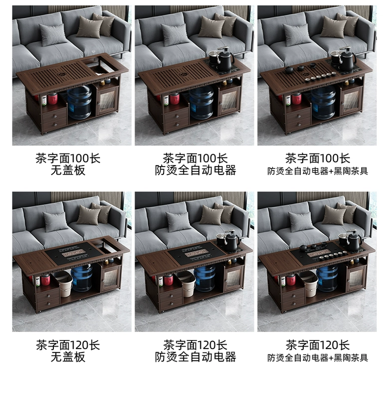 Bàn trà di động bàn trà nhỏ ban công sofa bàn cà phê ánh sáng sang trọng ngắn xe đẩy trà hộ gia đình bộ trà khay trà tích hợp bàn pha trà