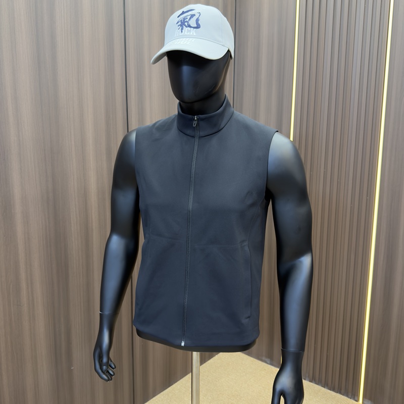 2763 Autumn and Winter Men's Stand-Up Collar Outdoor Work Clothing Soft Shell Casual Style Vest 2026 Business Casual Sleeveless Vest