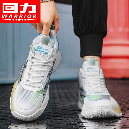 Warrior, высокая демисезонная баскетбольная обувь, нескользящая спортивная обувь, износостойкие универсальные туфли, подходит для подростков, для бега