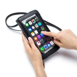 Универсальная небольшая сумка, сумка через плечо, бумажник, сенсорный экран, из натуральной кожи