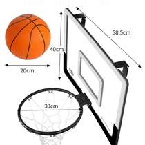 Can dunk basketball board indoor and outdoor basketball frame childrens basketball stand childrens wall-mounted punch-free basket ring home