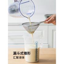 Frost Mountain 304 stainless steel bean berry juice filter screen household kitchen 30 mesh oil filter spoon double-ear colander strainer