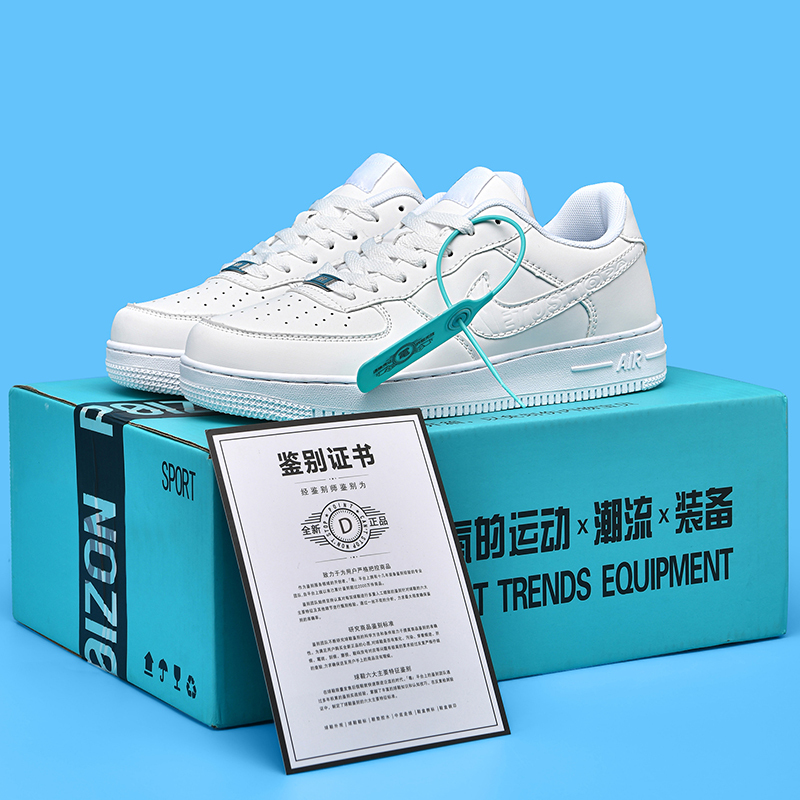 Pure White Af1 Air Force One Men's and Women's Sneakers, Boys' Sneakers, Children's White Shoes, Summer Putian Sports Shoes for Men