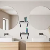 Держатель бритвы для держателя на стене душа для душа с