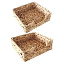 Woven Storage Baskets Woven Wicker Storage Bins Baskets