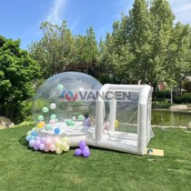 Outdoor inflatable bubble house trampoline childrens wedding European and American birthday party photography set household props manufacturer
