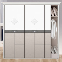 Wardrobe sliding door custom Simple modern Chinese bedroom wardrobe sliding door custom closet wardrobe sliding door custom