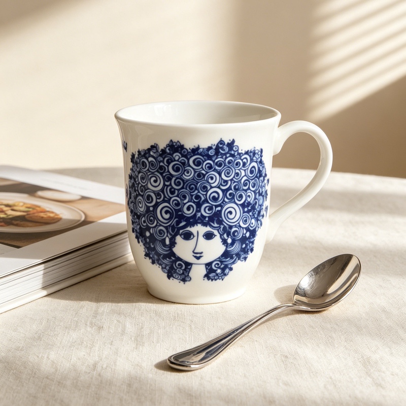 [Authentic Special Offer] Bjornwiinblad Danish Rosalind Ceramic Mug Household Water Cup