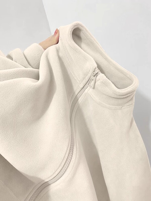 Children's Clothing Inner Layer Double-Sided Fleece Cardigan Sweatshirt Jacket for Boys, Autumn and Winter Style, Thickened Lining, Trendy, Cool and High-End Feel Children's Clothing Inner Layer Double-Sided Fleece Cardigan Sweatshirt Jacket for Boys, Autumn and Winter Style, Thickened Lining, Trendy, Cool and High-End Feel