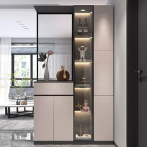 Entrance cabinet shoe cabinet integrated door-to-door foyer cabinet modern simple multi-functional screen cabinet storage cabinet