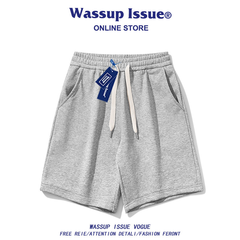 WASSUP ISSUE, американские спортивные шорты, мужские летние брендовые tide, свободные тонкие баскетбольные повседневные брюки с пятью точками, мужские