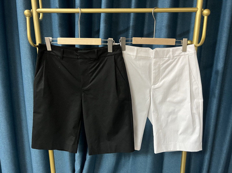 29R021 Summer New Men's Golf Casual Sports Shorts Solid Color Five-Point Shorts Quick-Drying and Stretchy