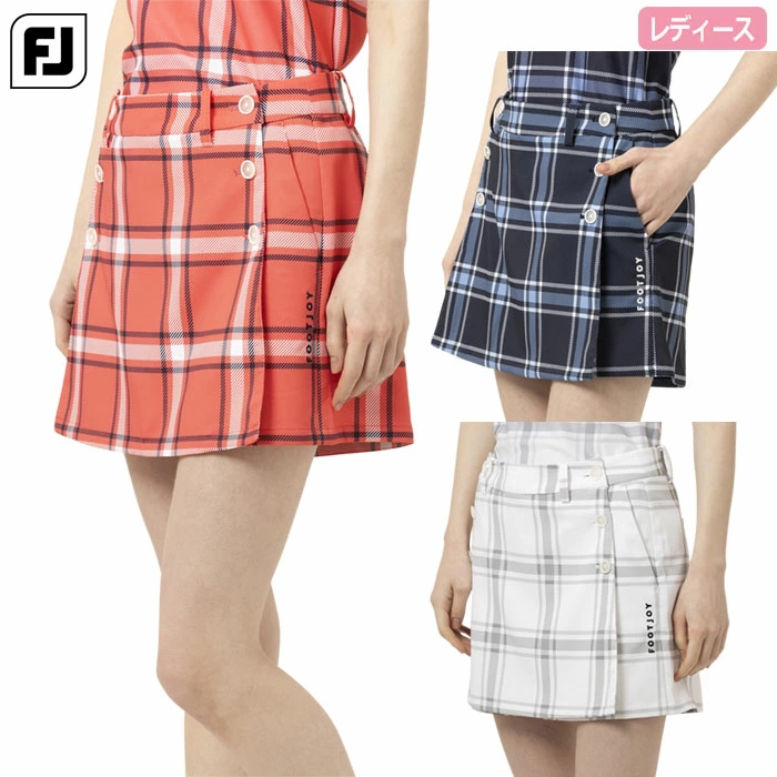 22178 Japanese-Style Golf Women's Spring/Summer New Plaid Skirt Pants, Stretchy, Water-Repellent, Versatile, Slimming, Elastic 22178 Japanese-Style Golf Women's Spring/Summer New Plaid Skirt Pants, Stretchy, Water-Repellent, Versatile, Slimming, Elastic