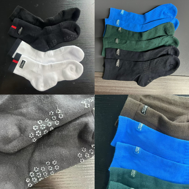 Export Surplus Korean Women's Golf Socks, Spring and Summer Versatile Sports Non-Slip Towel Socks, Odor-Resistant, Sweat-Absorbent, Minor Imperfections Default Export Surplus Korean Women's Golf Socks, Spring and Summer Versatile Sports Non-Slip Towel Socks, Odor-Resistant, Sweat-Absorbent, Minor Imperfections Default