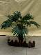 Simulated Sunflower Fan Tree, Fake Artificial Landscape Tree, Tropical Coconut Tree Decoration, Indoor Display, Landscaping, Outdoor Floor-Standing Palm Tree