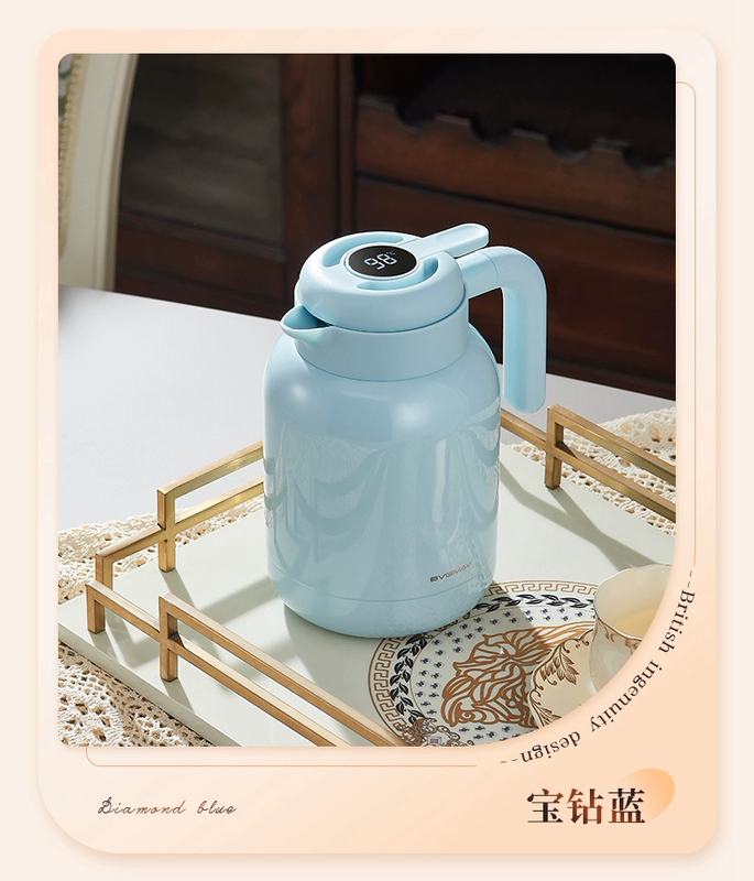Anh Bowima Ấm Màn Hình Giữ Nhiệt Ấm Siêu Tốc 316L Bình Giữ Nhiệt Inox Nóng Ấm Siêu Tốc Đèn Văn Phòng Cao Cấp Hầm Ấm Trà bình nhựa đựng nước 2 lít binh dung nuoc lock and lock