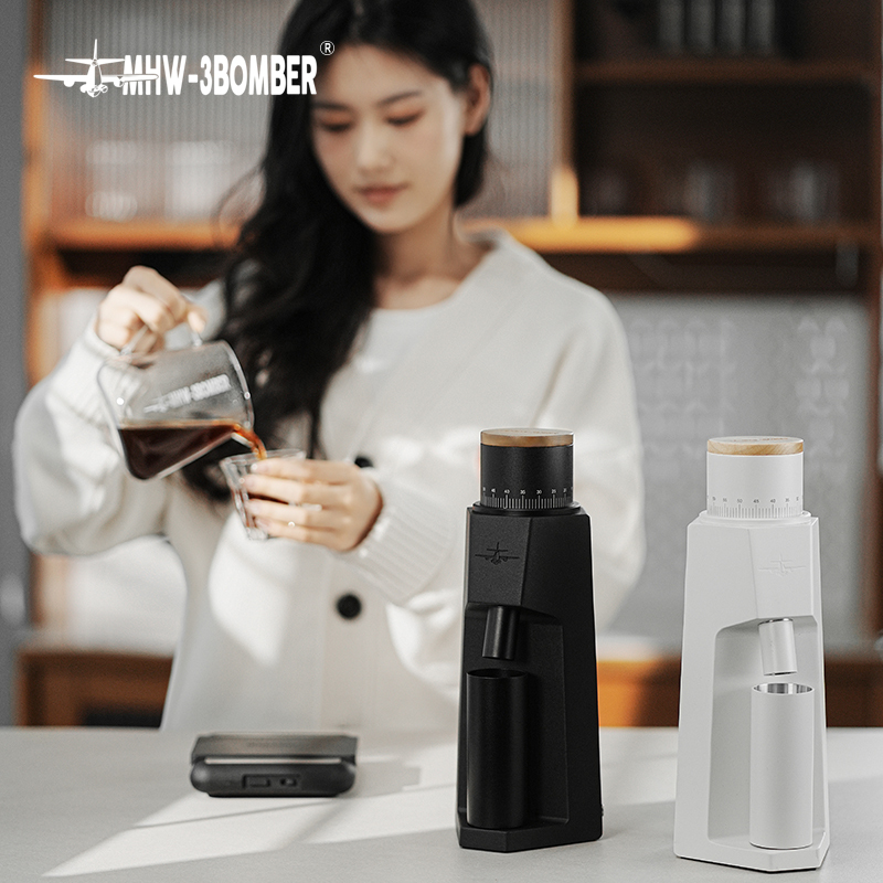 Mhw-3Bomber Bomber Sniper Electric Coffee Grinder Home Use Small Italian Style Hand Brew Fully Automatic