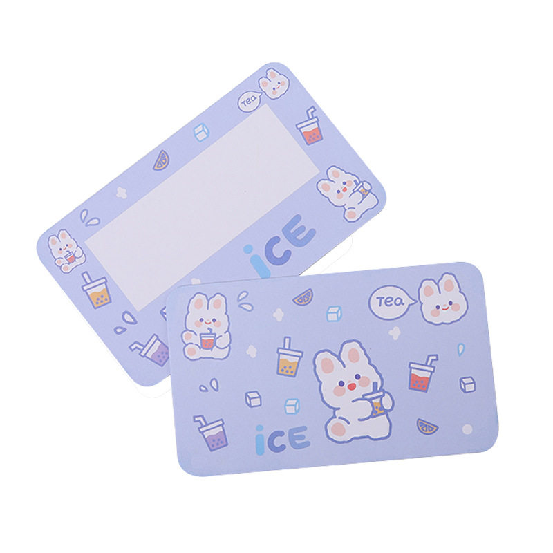 Creative scratch card primary school students reward diy cartoon scratch card lucky draw scratch prize coating sticker redemption