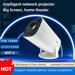 Cross-border mini HY300 projector p30pro Android HD 4K home theater portable mobile phone projector