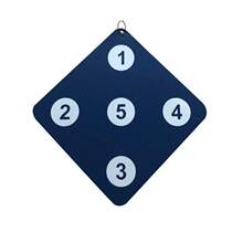 Training wall-mounted training target leather is not easy to be puncture-resistant wear-resistant sword target five-hole fencing family home wall hanging