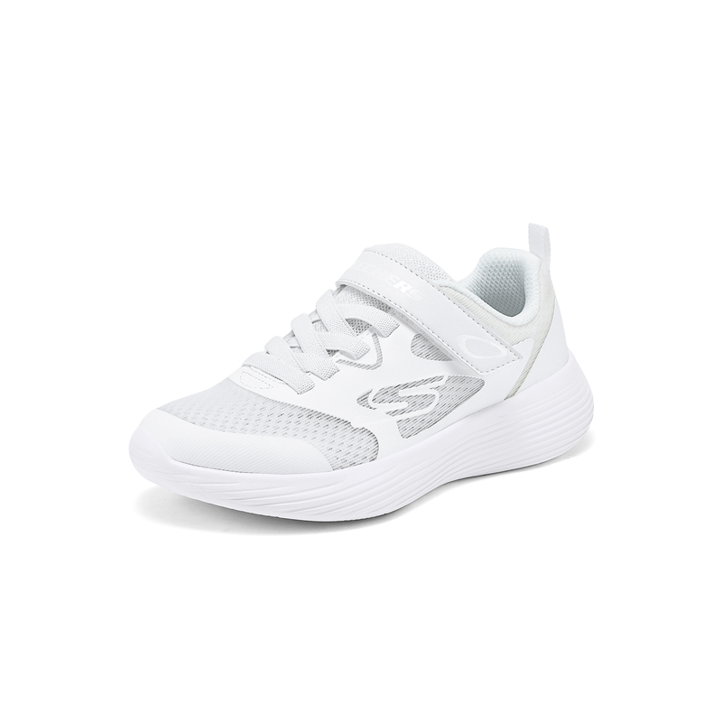 Skechers Children's Training Shoes 2025 New Model Girls' Jump Rope Shoes Lightweight Versatile Campus White Shoes