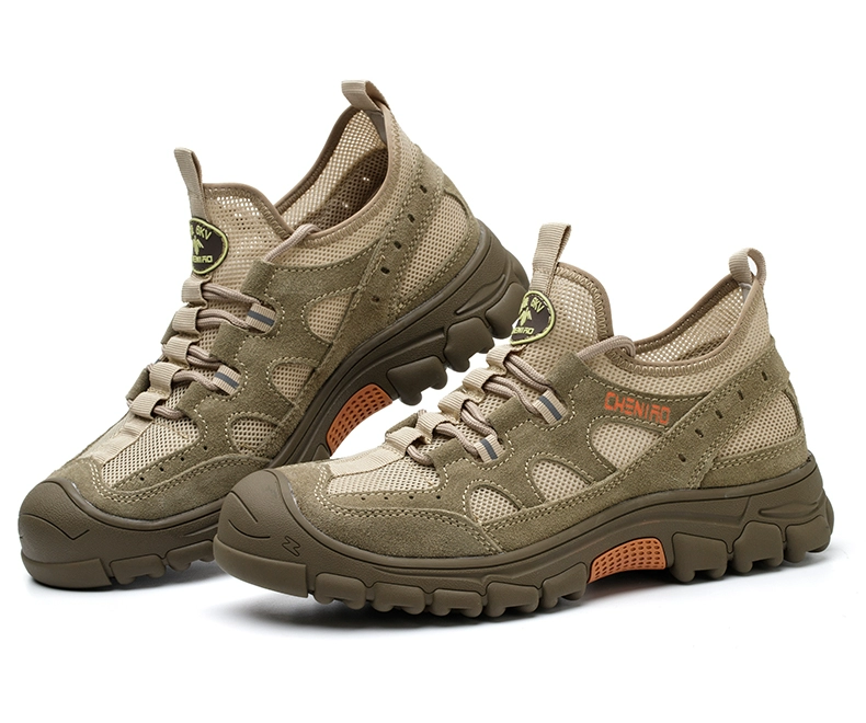 Chichengniao labor protection shoes for men in winter, breathable, lightweight, anti-odor, anti-smash, anti-puncture, steel toe construction site insulated work shoes