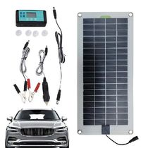 Solar Battery Charger 30W 12V Waterproof Solar Panel Car