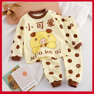 品牌清仓儿童秋冬纯棉秋衣秋裤新款童装男女宝宝小童婴儿睡衣家居