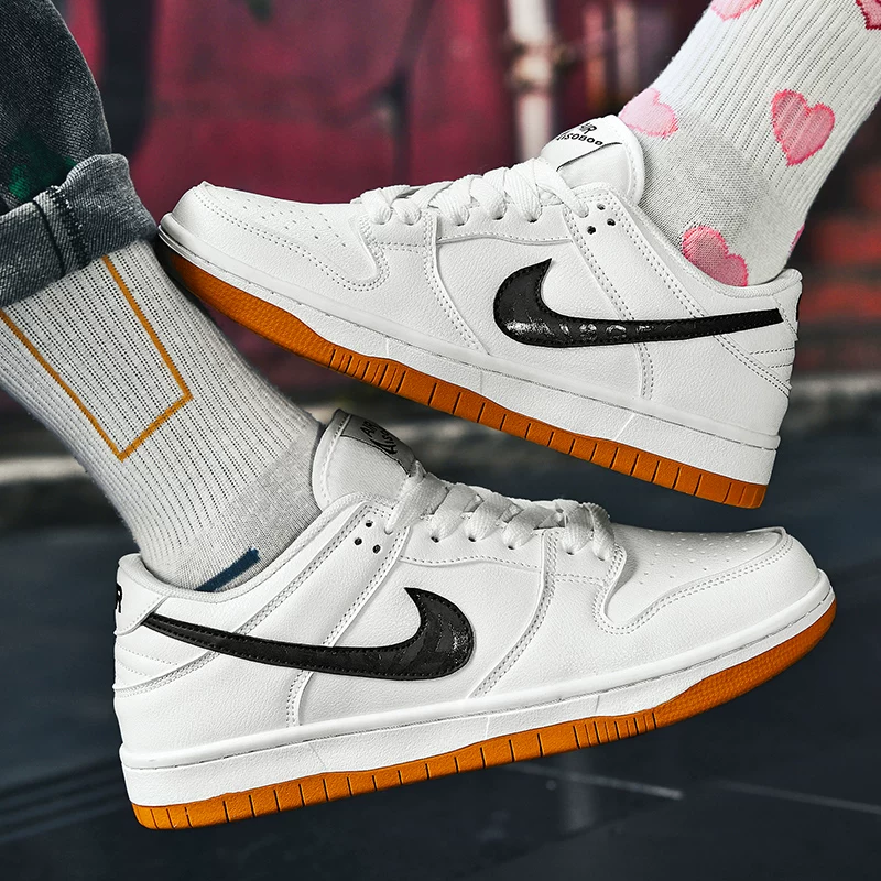 Путян AJ мужские туфли соединение текст Dunk low -top SB кроссовки пара пара молодые досуг универсальные спортивные женские туфли