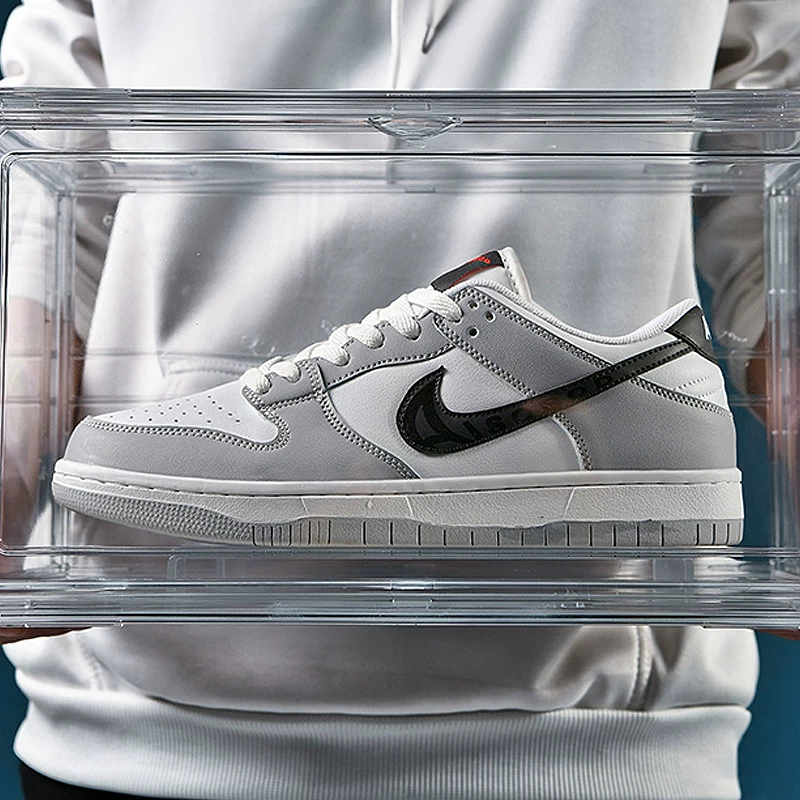 Путян AJ мужские туфли соединение текст Dunk low -top SB кроссовки пара пара молодые досуг универсальные спортивные женские туфли