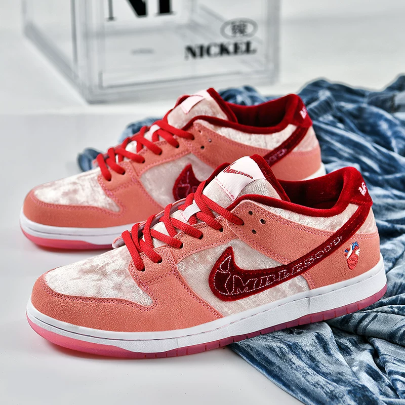 Путян AJ мужские туфли соединение текст Dunk low -top SB кроссовки пара пара молодые досуг универсальные спортивные женские туфли