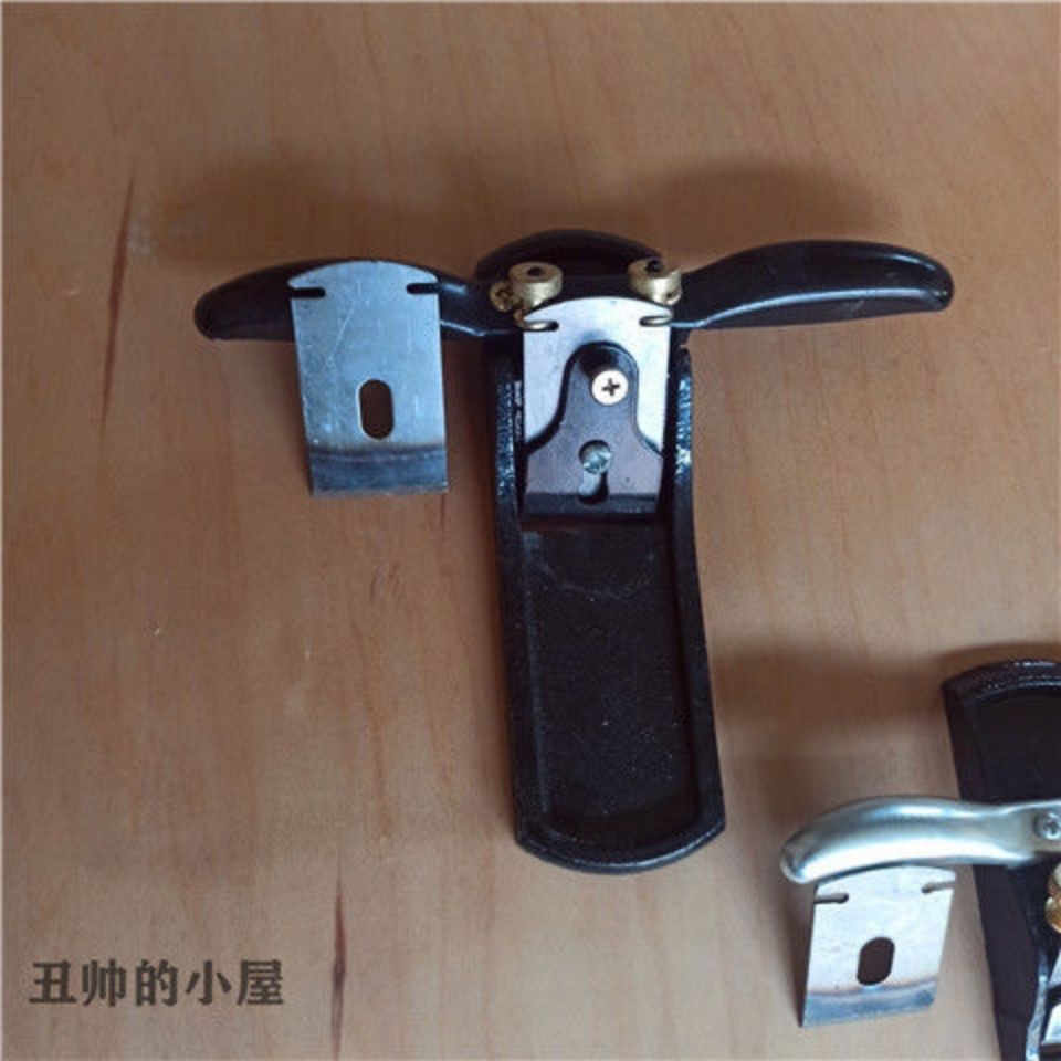 Woodworking deplaning cast-iron woodworking planeplaning side birdwood carpenter wood working iron handle planing with planing cutter wood planing-Taobao