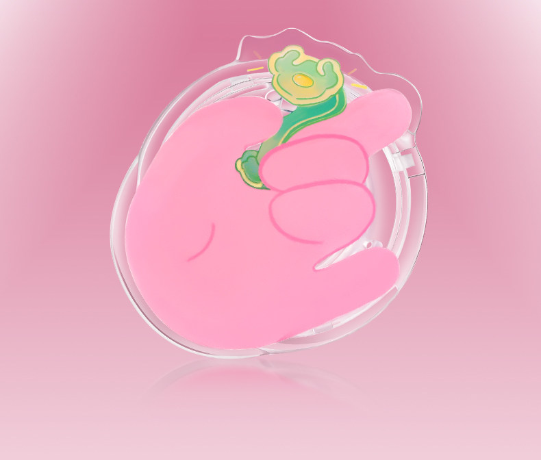   稚优泉 双旦礼盒 唇冻1+5七色眼影盘2腮红棒3赠品(玩偶/高脚杯/支架/发圈/百宝袋)