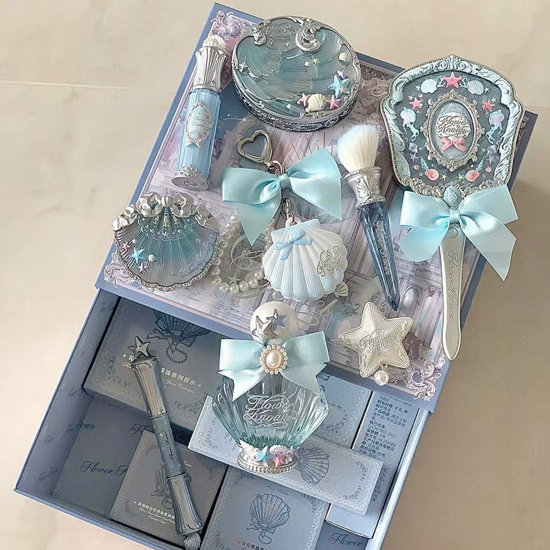 華志暁ギフトボックス化粧品メイクアップセットコンプリートセット誕生日プレゼント520セットボックス華志暁貝パール