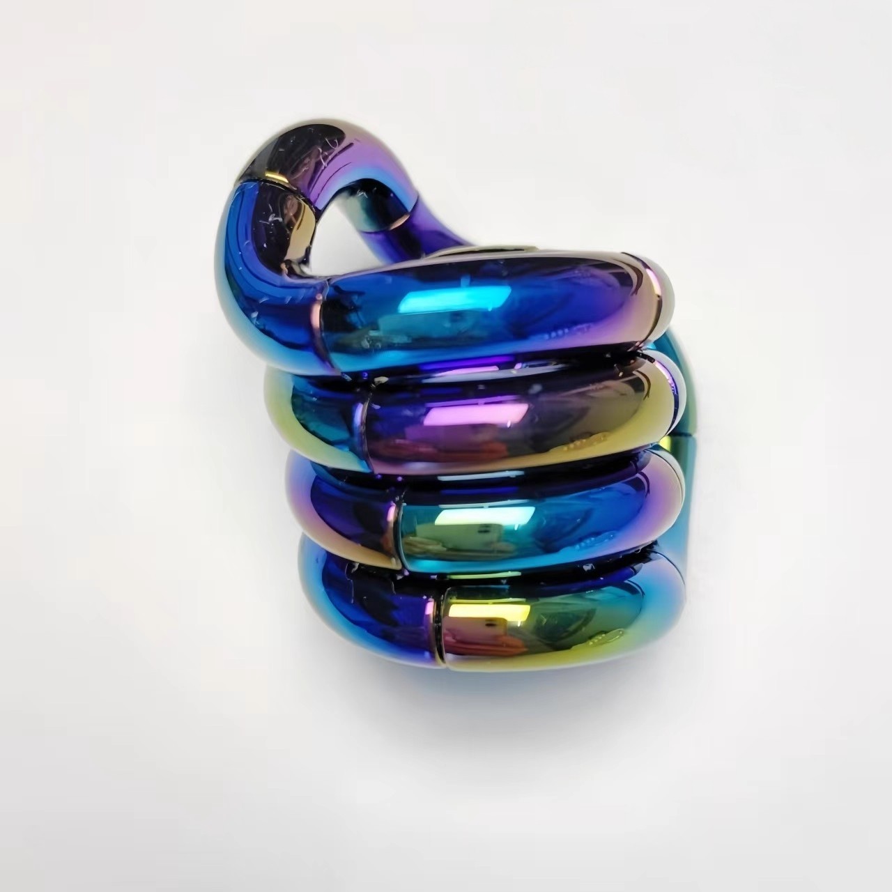 Colorful Crystal Tangle Fidget Spinner Genuine Temperature-Changing Fingertip Spinner Anxiety Relief Concentration Training Toy