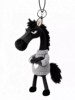 2026 Year of the Horse Mascot, the Chosen Black Horse, Bag Charm, Plush Toy, Gift for Friends, the Chosen Black Horse Pendant