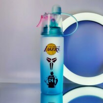 Basketball Cup 24 Kobe Water Cup sports gradient spray star signed 2023 Red Detonation Cup