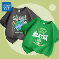 [Чистый хлопок, 2 упаковки] Средний серый/J Животный земляно-фруктовый зеленый/J Чай с молоком Буква