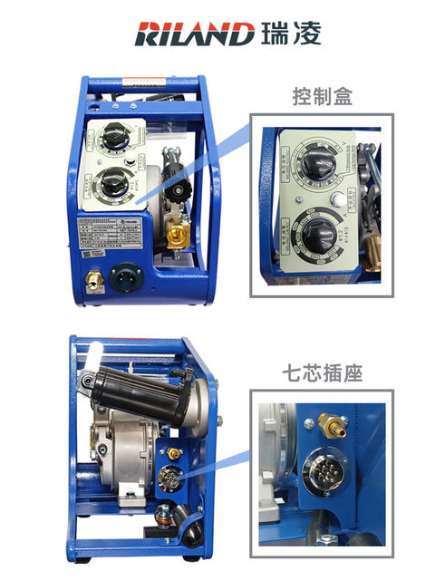 Ruilin Wire Feeder 500 Dual-Drive Zhenkang Nbc350Gf500Gf Two-Welding-Head Split Wire Feeding Device