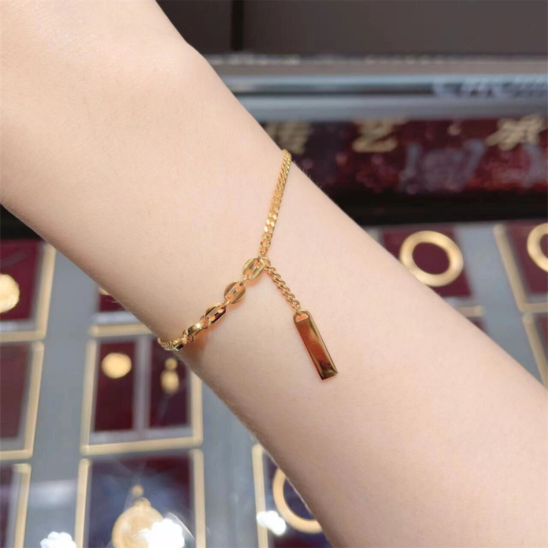 24K Gold Wealth-Attracting Bracelet for Women, 2026 New Model, Niche Design, High-End Gold Jewelry That Does Not Fade 24K Gold Wealth-Attracting Bracelet for Women, 2026 New Model, Niche Design, High-End Gold Jewelry That Does Not Fade