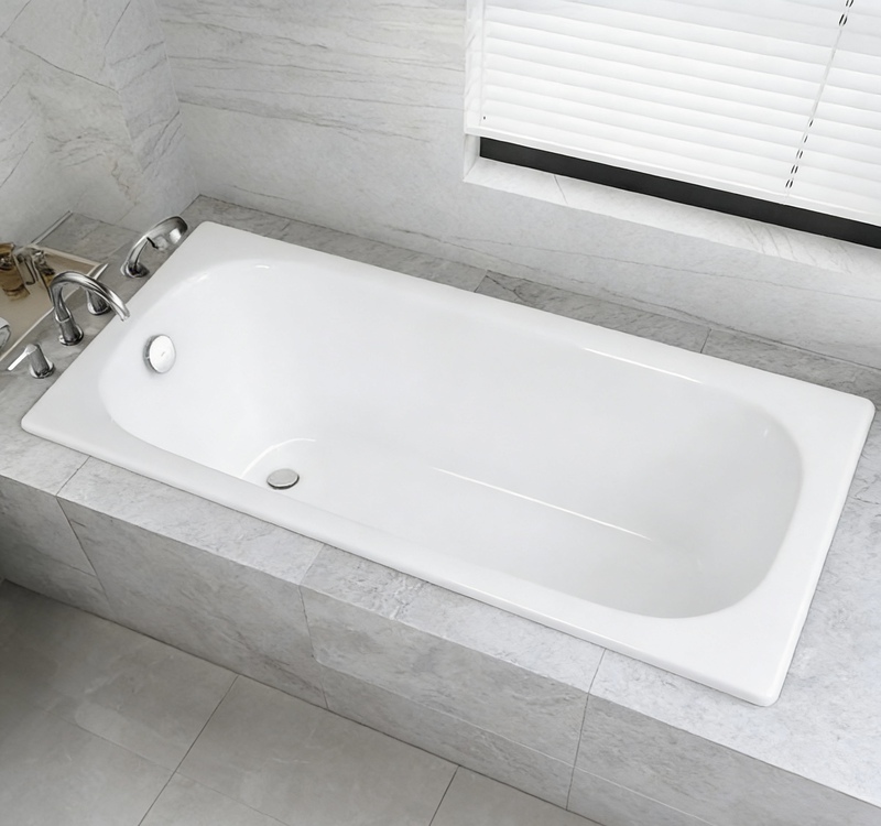 Ceramic Bathtub, Integrated Cast Iron Bathtub, Enamel Embedded Bathtub, Household Adult Bathtub, Jiangsu, Zhejiang, and Shanghai Same-Day Delivery Ceramic Bathtub, Integrated Cast Iron Bathtub, Enamel Embedded Bathtub, Household Adult Bathtub, Jiangsu, Zhejiang, and Shanghai Same-Day Delivery