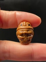 Olive stone carved piglet lucky pig transport pig transport beads single car key zodiac pig