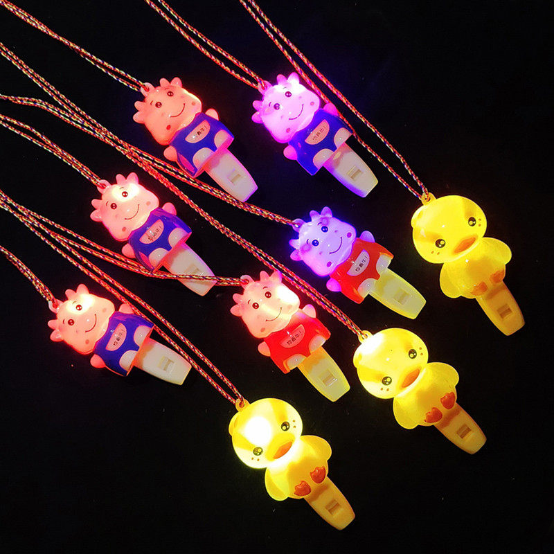 Kindergarten Small Gift Whole Class Children Shine Toy Swing Stall Cartoon Whistle Whistling Students Reward Sharing Gifts