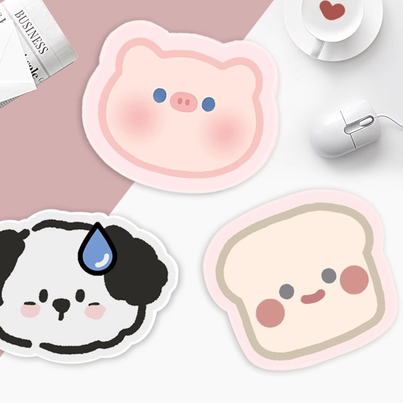 Cute Cartoon Shaped Mouse Pads for Women Collection ins High-Quality Office Computer Gaming Small Mouse Desk Mat Cute Cartoon Shaped Mouse Pads for Women Collection ins High-Quality Office Computer Gaming Small Mouse Desk Mat