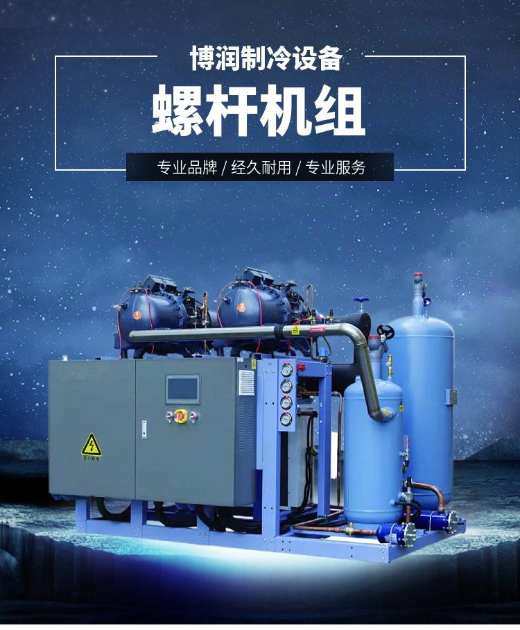 博润制冷40匹莱富康中低温螺杆机组SW3L4000冷库设备实力厂家优惠(pic5)